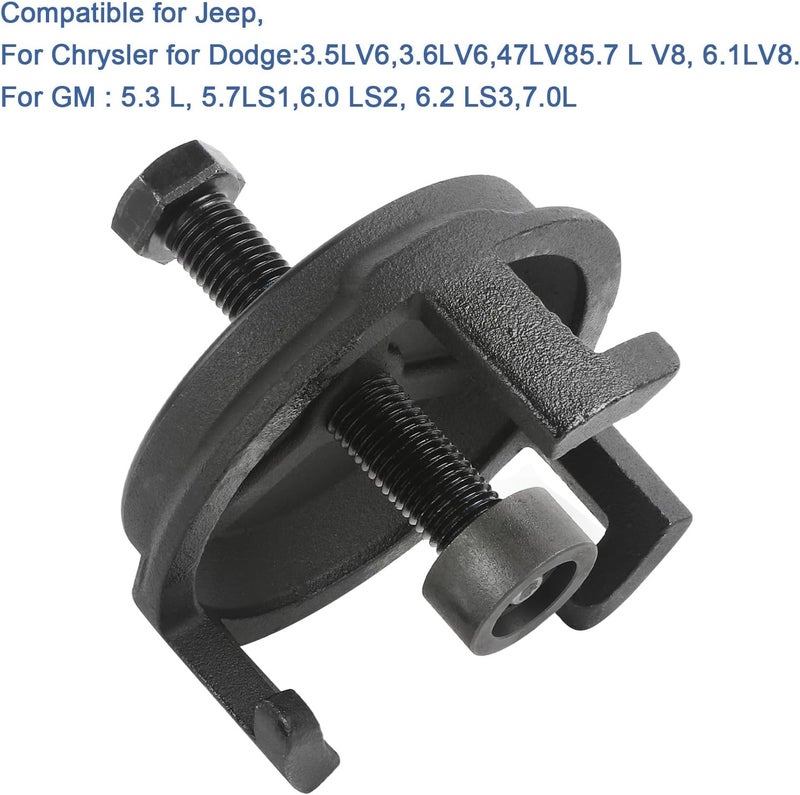 TomGoo LS Harmonic Balancer Mounting Puller Pulley Tool 25264 Compatible with GM Jeep Chrysler Dodge,Engine: 5.3L, 5.7 LS1, 6.0 LS2, 6.2 LS3, 7.0L Crank Pulley Puller, Remove LS Balancer Without Tapped ﻿ - Image 2